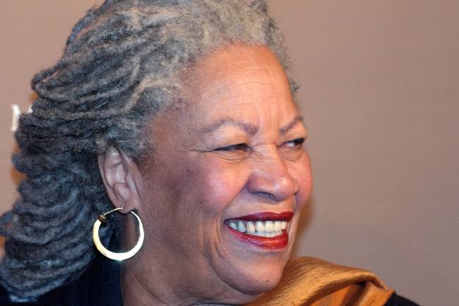 A autora americana vencedora do Prêmio Nobel de Literatura Toni Morrison