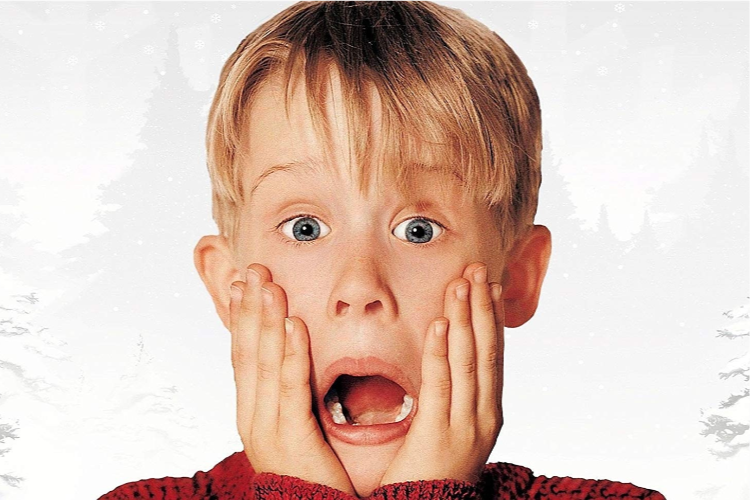 Macaulay Culkin em 'Esqueceram de Mim' (1990)