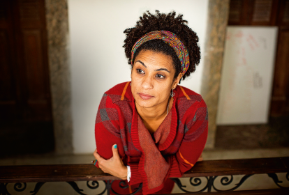 A vereadora Marielle Franco, morta a tiros em 2018