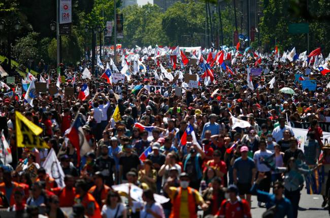 CHILE-CRISIS-PROTEST