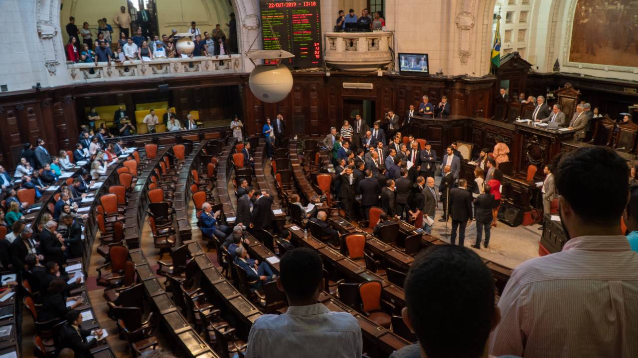 Sessão extraordinária da Alerj
