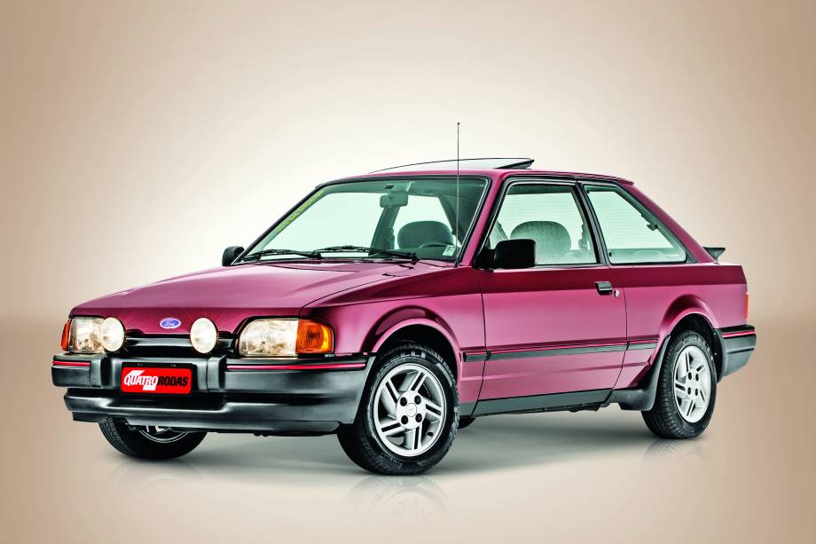 O Escort XR3 modelo 1988