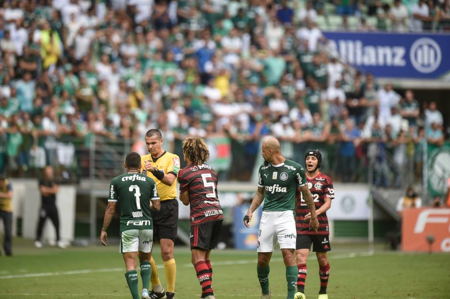 Palmeiras x Flamengo pelo Brasileirão 2019, no Allianz Parque