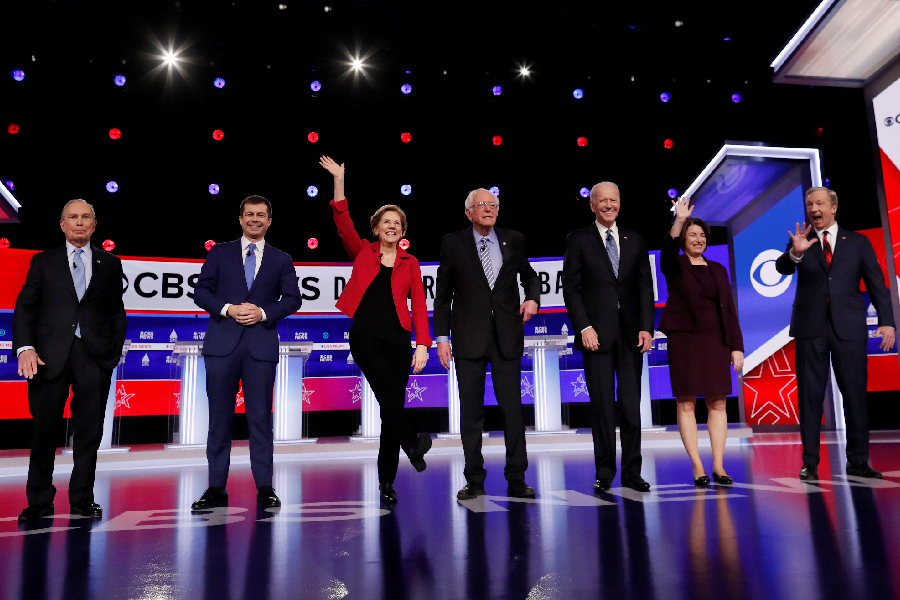 Sanders vira alvo em debate democrata antes das prévias na Carolina do Sul