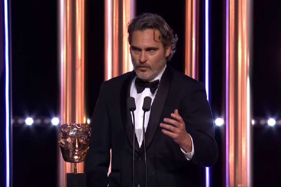 Joaquin Phoenix no Bafta