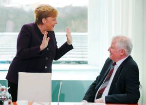 Migration summit at the Chancdllery in Berlin