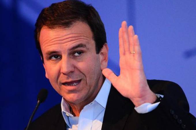 O ex-prefeito do Rio e atual candidato pelo DEM, Eduardo Paes