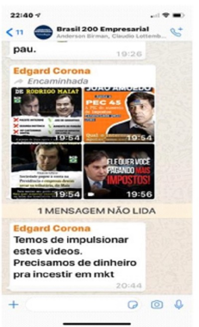 mensagem corona mensagem corona