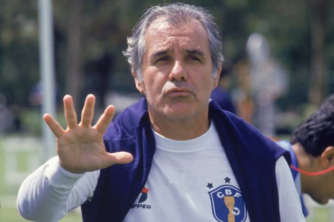 Evaristo Macedo, técnico da Seleção Brasileira.