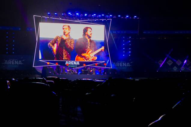 Show da banda Jota Quest em estilo "drive-in" realizado no Estádio Allianz Parque, em São Paulo Show da banda Jota Quest em estilo "drive-in" realizado no Estádio Allianz Parque, em São Paulo