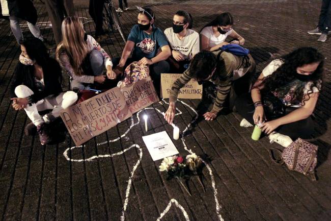 Colombians Demand Government Action Against Violence In Medellin