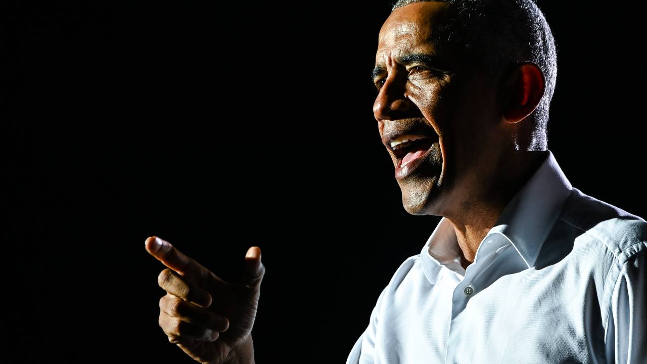 O ex-presidente dos Estados Unidos, Barack Obama - 02/11/2020