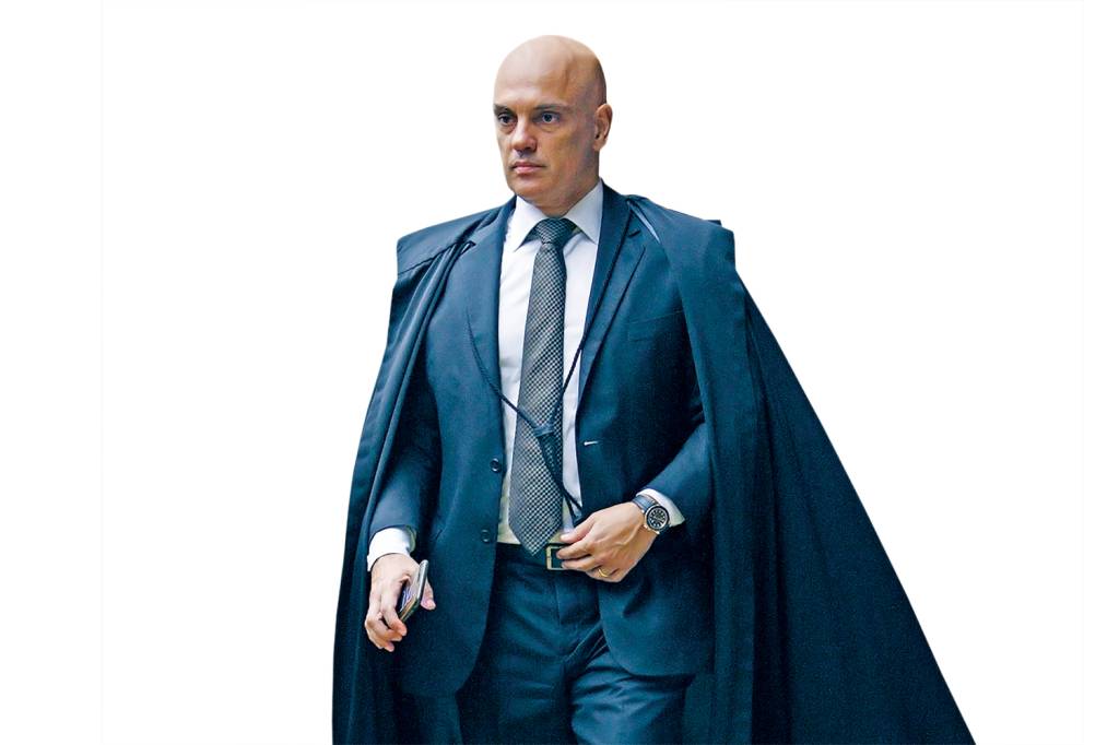 ALEXANDRE MORAES-2018-12.jpg INVESTIGAÇÃO - Alexandre de Moraes: o ministro do STF tirou do ar contas de apoiadores do presidente Bolsonaro -