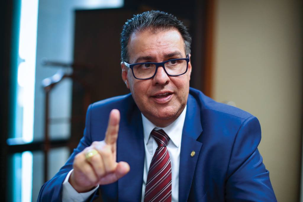 BRAZIL-SECURITY-CAPITAO AUGUSTO ALIADO - Deputado Capitão Augusto: projeto de dar autonomia às polícias -