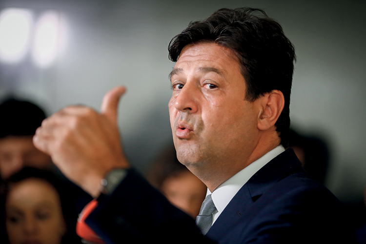 BRAZIL-CHINA-HEALTH-CORONAVIRUS-MANDETTA OUTRO NINHO - Mandetta: isolado, o ex-ministro também deve deixar o partido -
