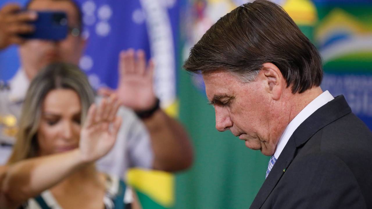 O presidente Jair Bolsonaro
