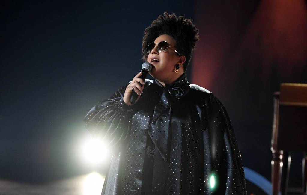 63rd Annual GRAMMY Awards – Telecast LOS ANGELES, CALIFORNIA: In this image released on March 14, Brittany Howard performs onstage during the 63rd Annual GRAMMY Awards at Los Angeles Convention Center in Los Angeles, California and broadcast on March 14, 2021. (Photo by Kevin Winter/Getty Images for The Recording Academy)