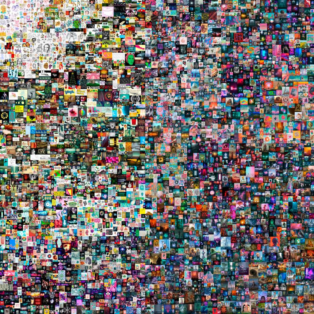 everydays – the first 5000 days Obra de arte digital 'Everydays: The First 5000 days', de Beeple