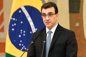 O novo ministro das Relações Exteriores, Carlos Alberto Franco França O ministro das Relações Exteriores, Carlos Alberto Franco França —