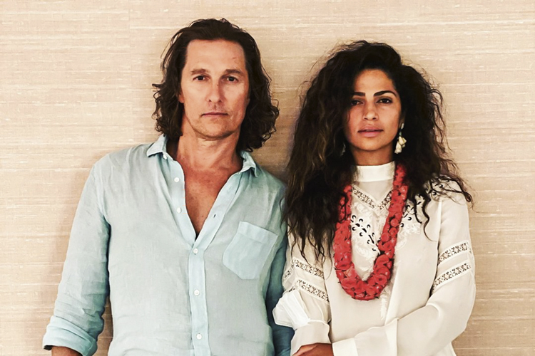 Matthew Mcconaughey e Camila Alves