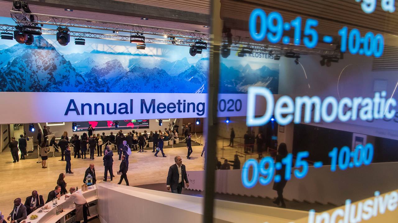 REUNIÃO DO WORLD ECONOMIC FORUM, EM DAVOS - parâmetros adotados em escala global -