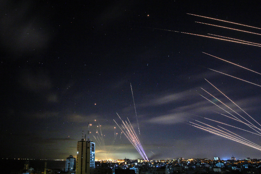 Conflito Israel e Palestina em Gaza - 16/05/2021 -