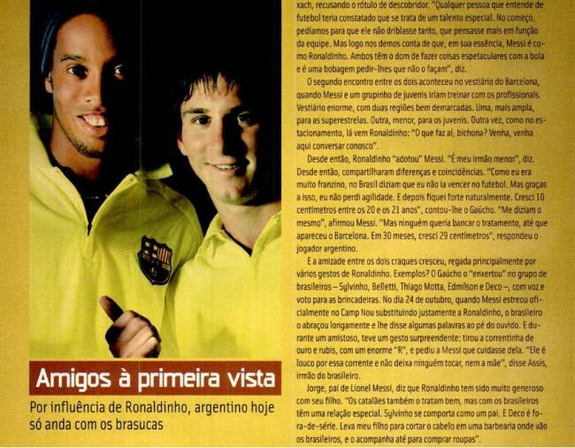 Trecho de reportagem de janeiro de 2006