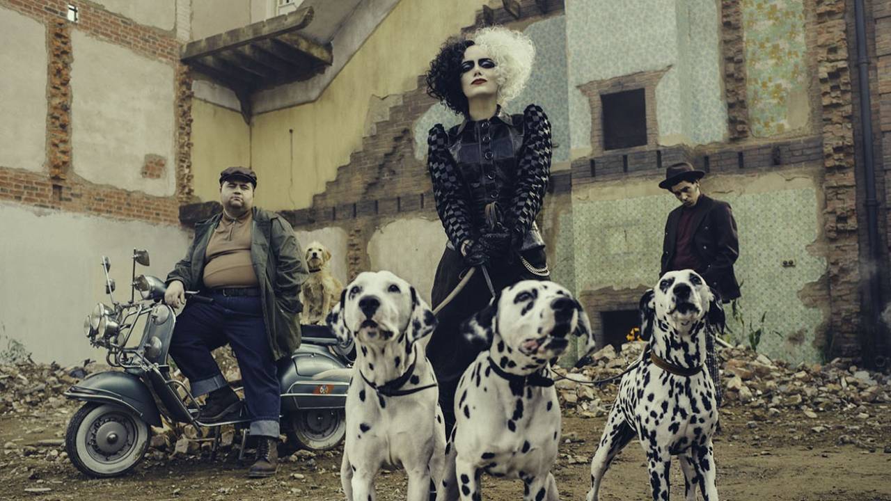 Emma Stone no filme 'Cruella' -