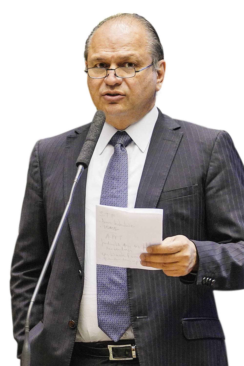 RICARDO-BARROS01.jpg ALVO - Barros: o líder do governo teria sido citado pelo presidente -
