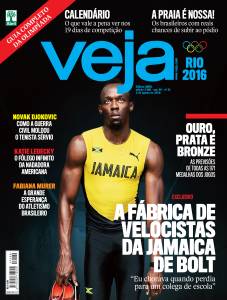 Capa da revista Veja, edição 2489, de 3 de agosto de 2016 -