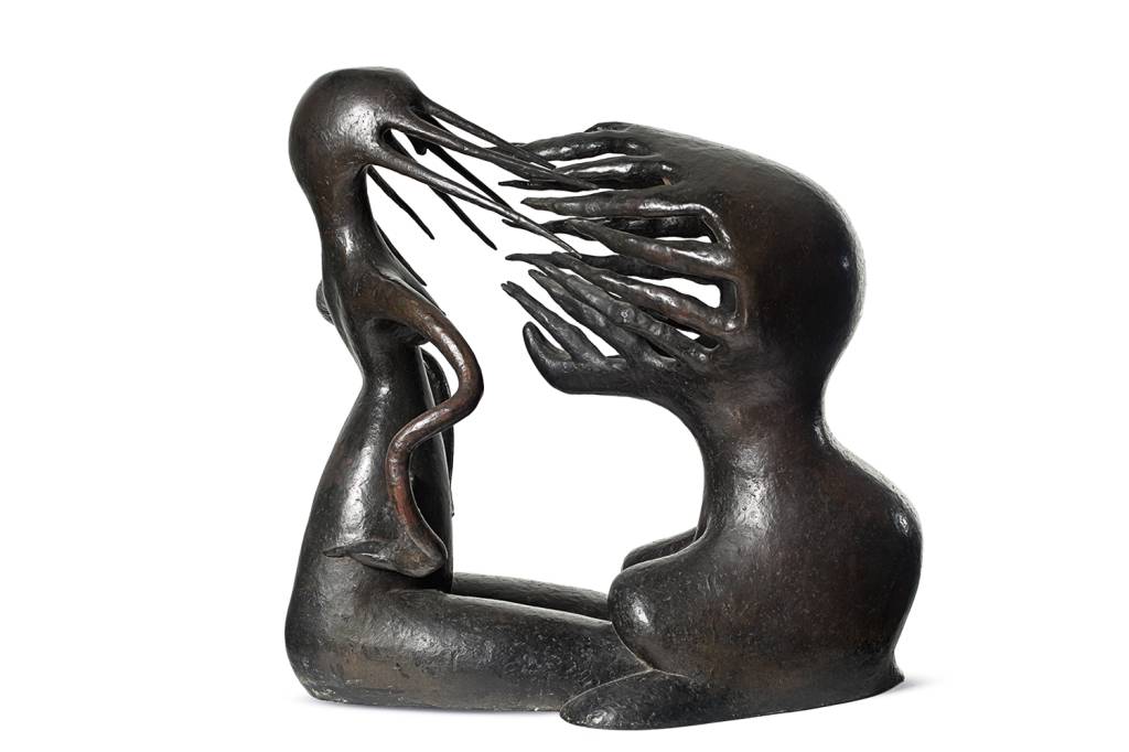 2-O-impossível-(1945).jpg AMOR PROIBIDO - O Impossível: uma figura masculina e outra feminina se atraem, mas não se conectam -