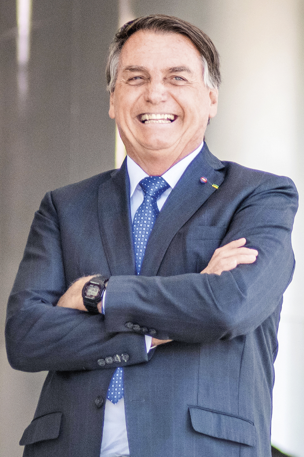 2111130_fotoarena.jpg OS OPOSTOS... Bolsonaro: ele quer ter o petista como adversário para viabilizar sua reeleição -