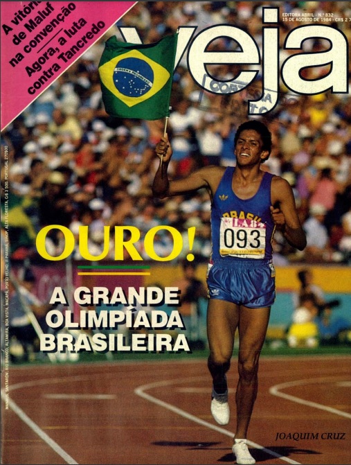 Capa exaltou a campanha brasileira em Los Angeles Capa exaltou a campanha brasileira em Los Angeles
