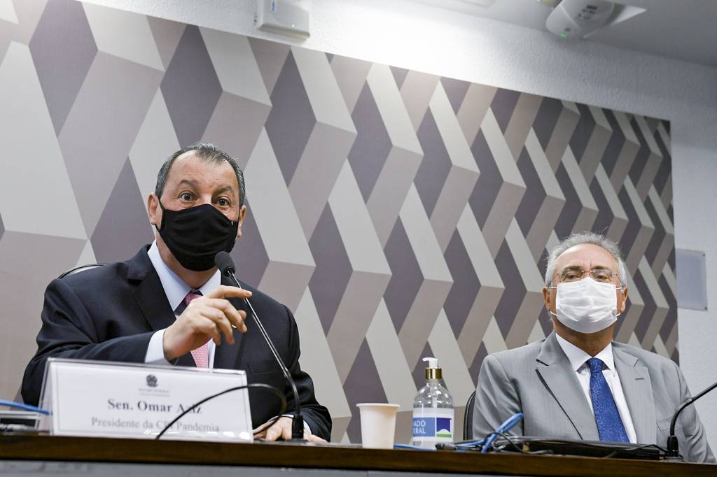 CPI-PANDEMIA-OMAR-AZIZ-RENAN-CALHEIROS-2021-03_.jpg CPI DA PANDEMIA - Aziz e Renan: para o presidente, ambos fazem acusações sem provas para tumultuar o cenário -