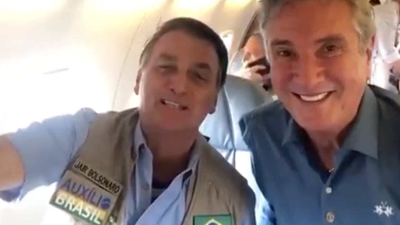 Bolsonaro e Collor a caminho de Alagoas