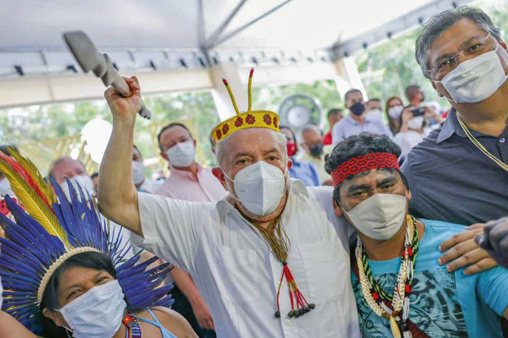 LULA-MARANHAO-FLAVIO-DINO-2021-0023.jpg ELEIÇÕES - Lula: embora a polarização com o PT beneficie Bolsonaro, o presidente diz que não escolhe adversário e que sua única satisfação é não ter um “comunista” sentado em sua cadeira de presidente da República -
