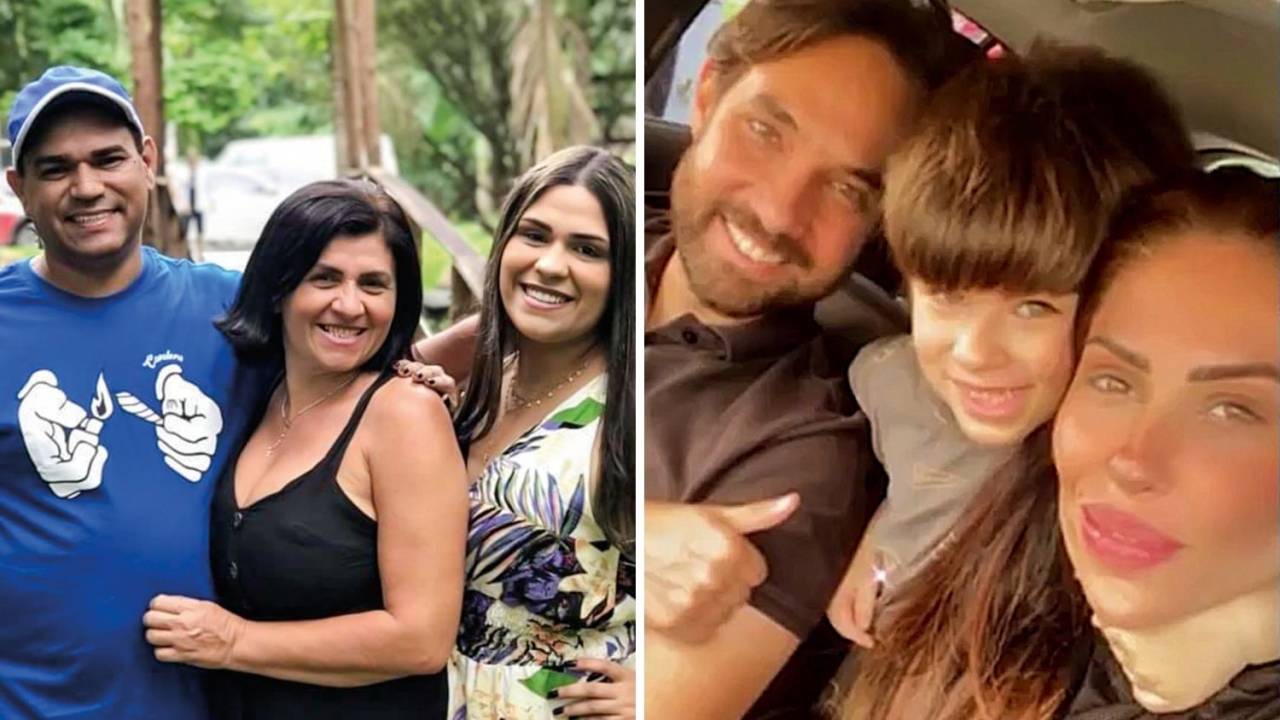 VERSÕES - Thayna, a babá de Henry que mudou o depoimento (ao lado, à dir.): sua mãe trabalha há anos para a família de Jairinho e seu pai foi cabo eleitoral -
