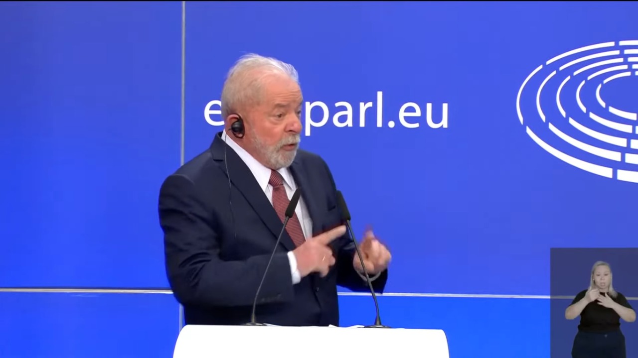 Lula no Parlamento Europeu