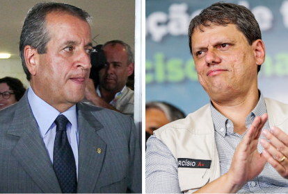 Valdemar Costa Neto e Tarcísio Gomes de Freitas