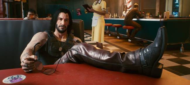 Keanu Reeves emprestou seu visual ao game Cyberpunk 2077