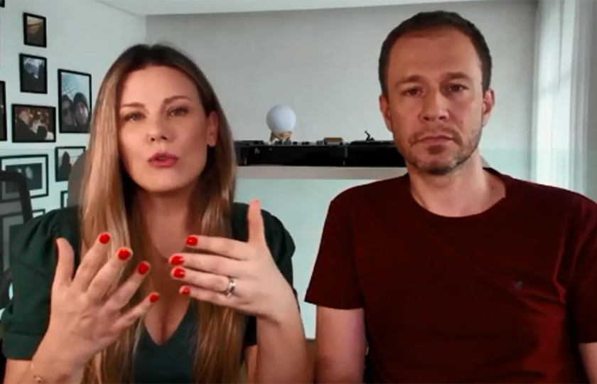 Tiago Leifert e Daiana Garbin contam em vídeo que filha está com câncer