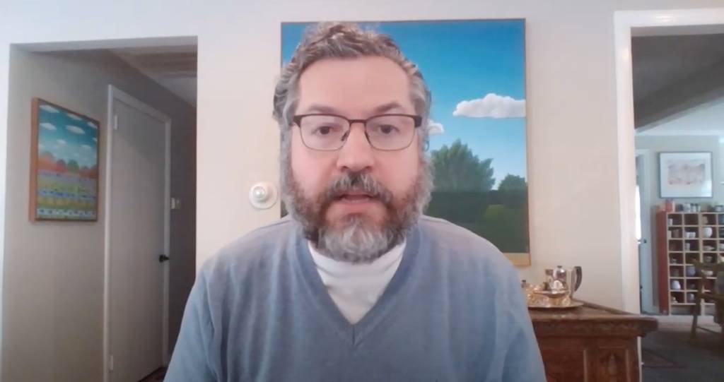 Ernesto Araújo volta à cena e agora destila suas sandices como youtuber