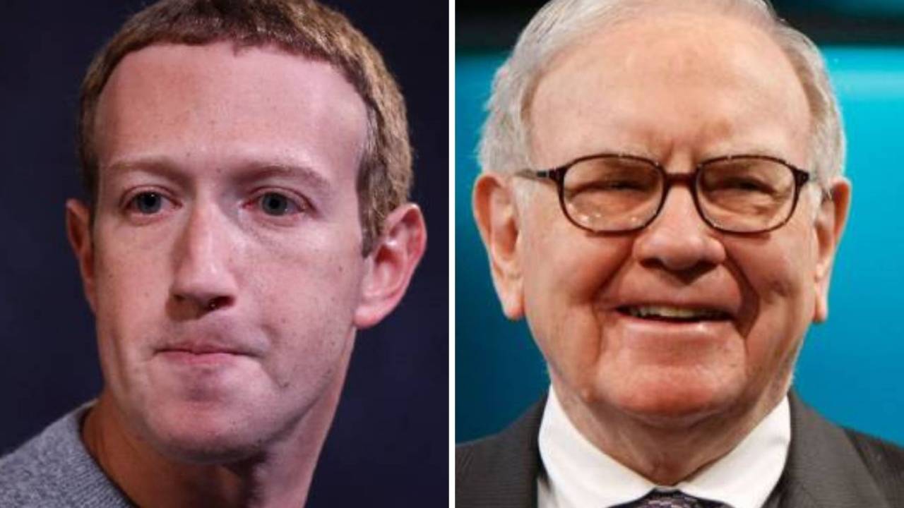 Mark Zuclerberg e Warren Buffett