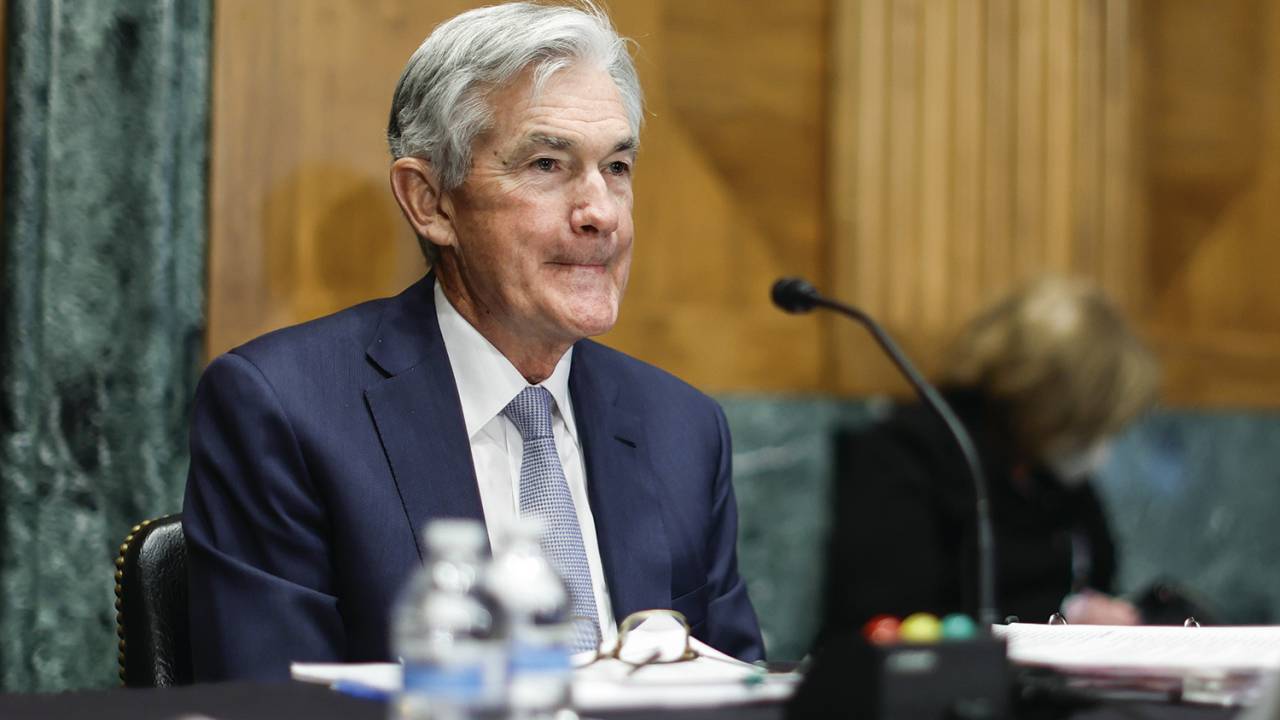 Jerome Powell, presidente do Federal Reserve (Fed)