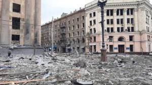 Russian forces hit Kharkiv governor’s office Russian forces hit Kharkiv governor’s office