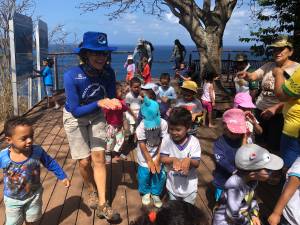 Educação ambiental na primeira infância em Fernando de Noronha