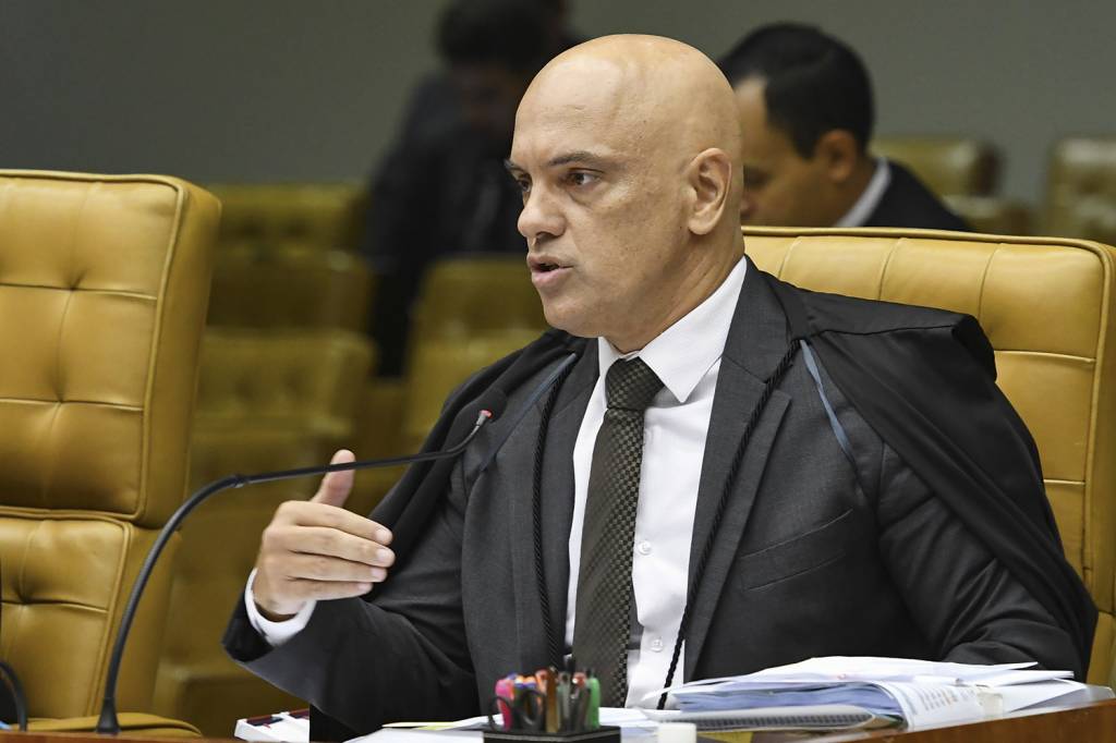 ALEXANDRE-MORAES-STF-2020-12.jpg FIRMEZA - Moraes: após bloqueio, o Telegram abriu diálogo com as autoridades -