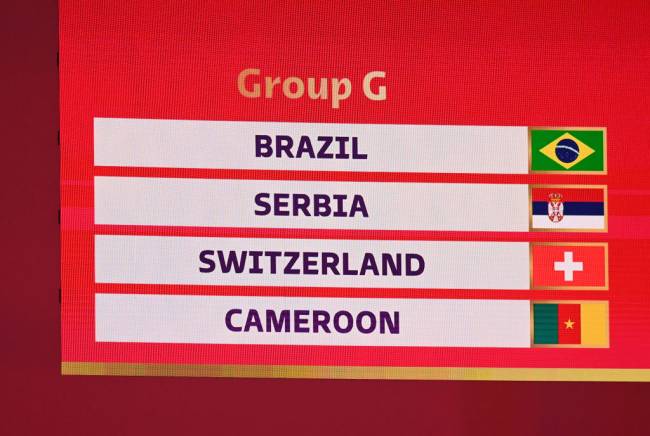 FIFA World Cup Qatar 2022 Final Draw Grupo do Brasil na Copa do Qatar 2022