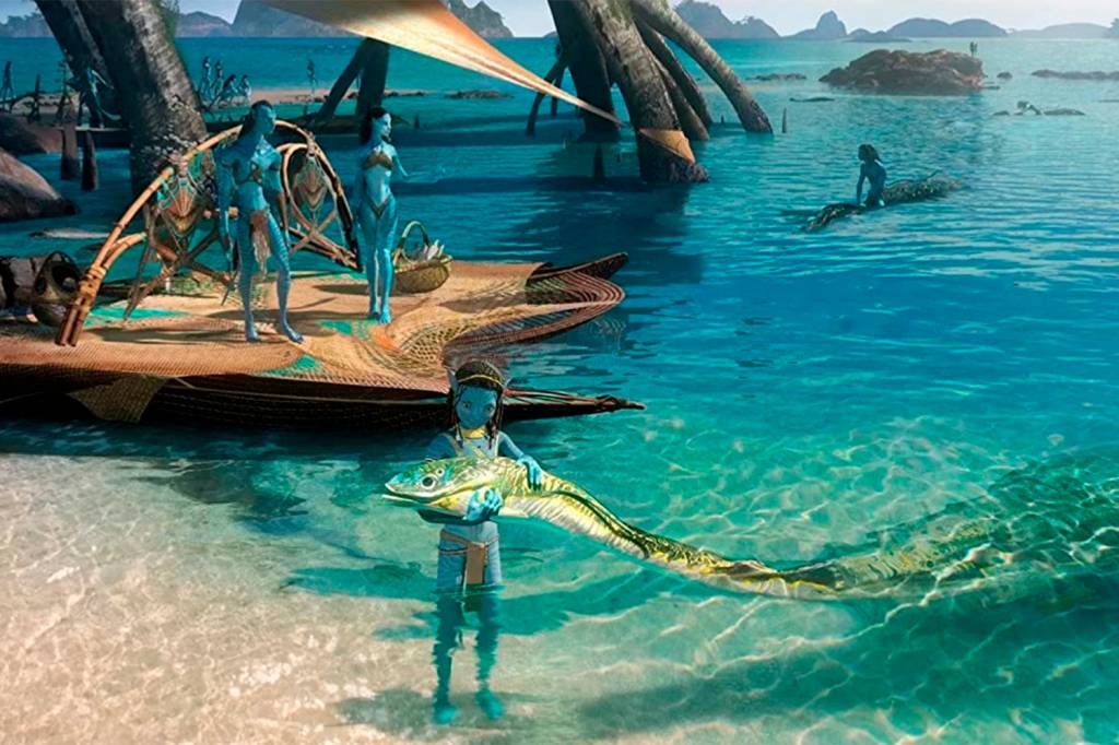 avatar Arte conceitual oficial de 'Avatar 2'
