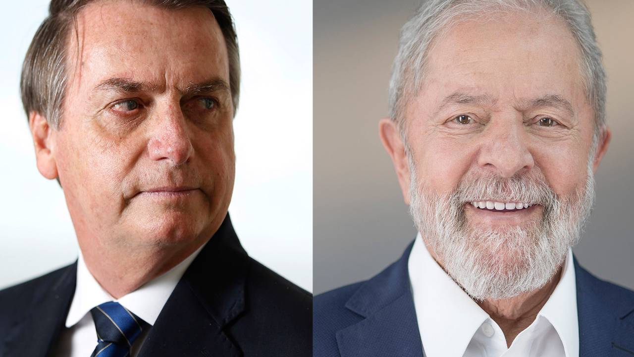 Lula e Bolsonaro